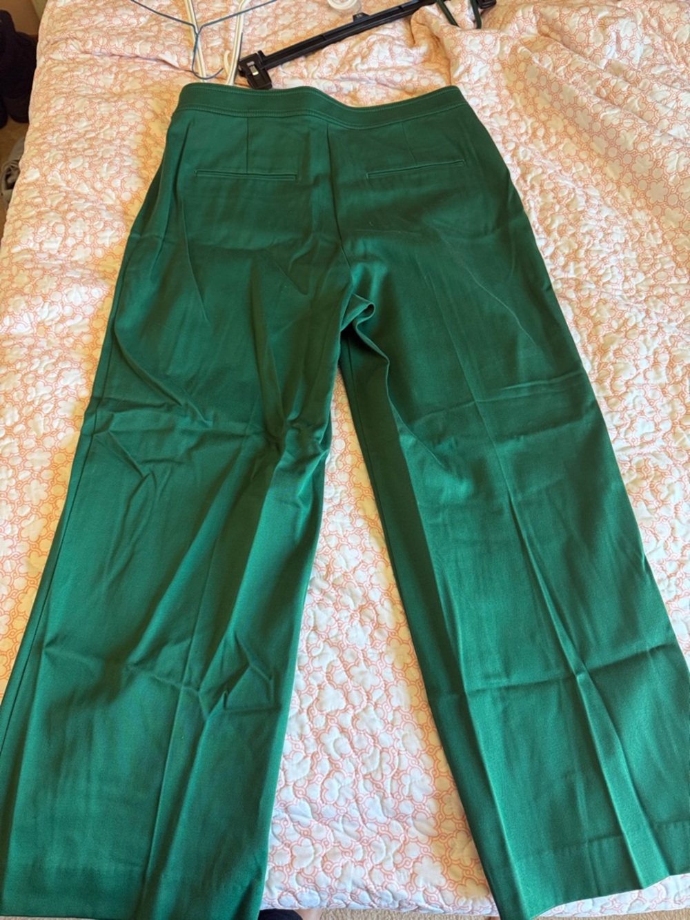 Ann Taylor Emerald Green Wide-Leg Sailor Pants - Picture 4 of 4